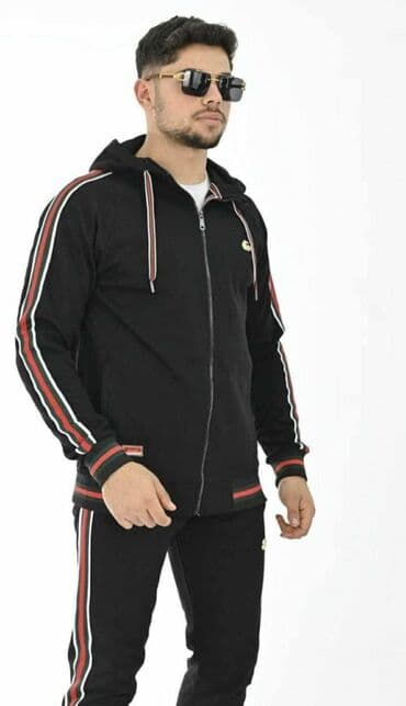 Prsluci: Komplet, 2XL, L, M, Gucci, bоја - Crna, Pamuk — 1