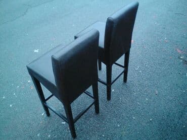 Stolice: Barske stolice STYLE UDOBNE barske stolice SA NASLONOM, visina — 3