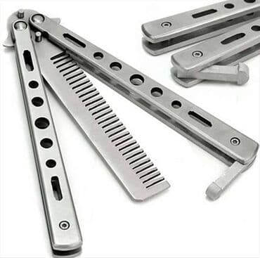 Perike i klipse: Leptir Cesalj Sivi NOV Metalni Leptir za Vezbanje Odlican Kvalitet — 6