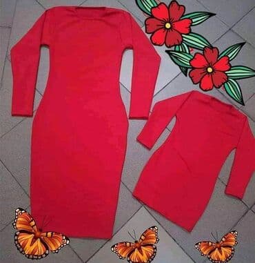 haljina 10: Haljine za mame i devojcice - rade se u velicinama od 1 do 12, i za — 16