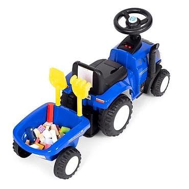 traktori za decu na gorivo: Traktor sa prikolicom Blue – EcoToys (Šifra proizvoda: 658T BLUE-250) — 4