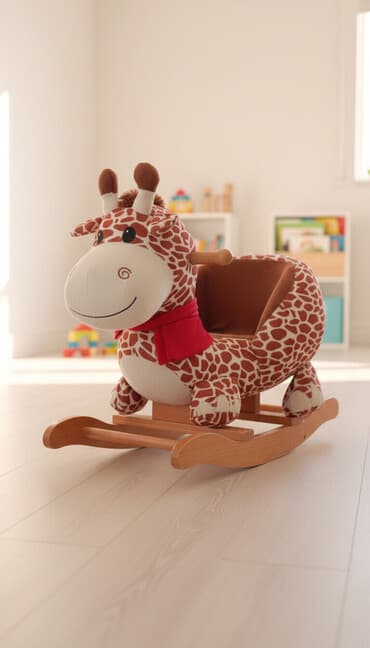 Продајем коришћену жирафа њихалицу ѕа децу. Добро очувану, погледати — 3