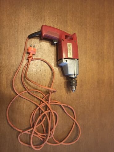 Električni alati: Dve iste bušilice ISKRA 450W. Jedna je potpuno ispravna (sa crvenim — 4
