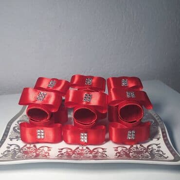 pomoc u kuci novi beograd: Prstenovi za salvete, u boji po zelji. Izrada nakon porudzbine — 1