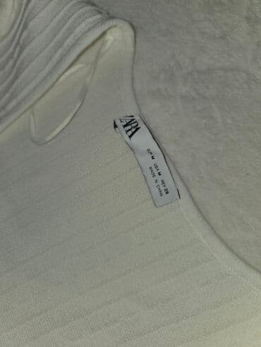 Zara M, bоја - Bela, Kratkih rukava