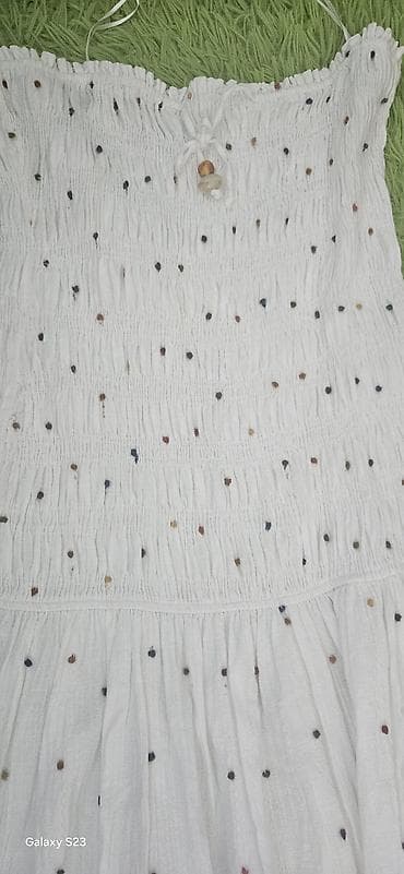 bele salonke: Nova Zara top haljina s velicina bez etikete,prelepa,prava lernja — 4