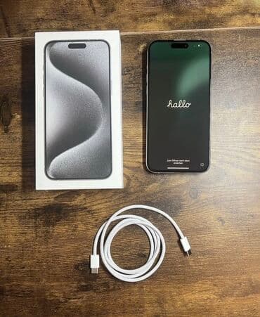 panel i radijatori cena: Apple iPhone iPhone 15 Pro Max, Space Grey, Face ID — 1