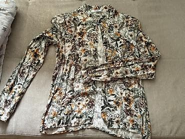 tommy hilfiger helanke: Ženska košulja sa cvetnim printom – brend Moda - Model: klasična — 2