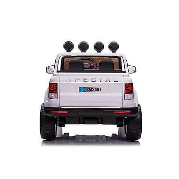 dečije sedište za auto: LAND ROVER HAPPER 4×4 – Beli – Auto na akumulator za decu Šifra — 1