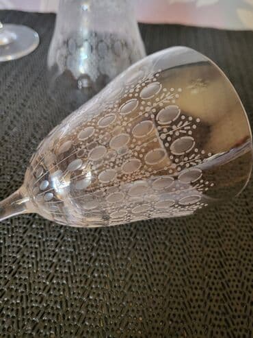 swarovski case za vino cena: Case za vino,Rosenthal,kristal,rucni rad Nemacka 70te. Case tanak — 15