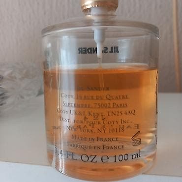 originalni testeri parfema: N° 4 Jil Sander edp, 100ml Nedostaje 20ak ml Parfimerijski. Savršen — 3