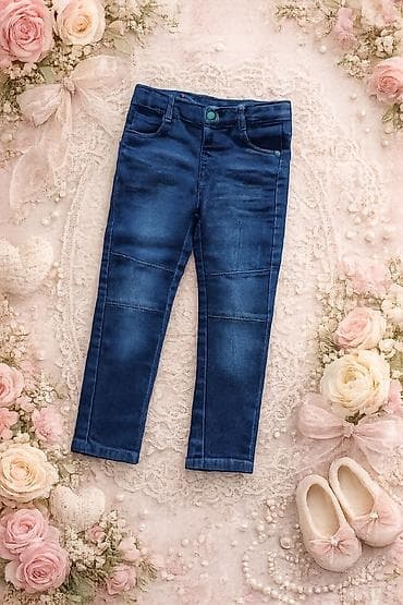 crne karirane pantalone: Farmerke za devojcice
92-98 ( 2-3 g ) — 1