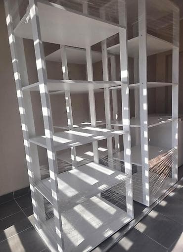 Police: 3 izlozbene police za lokale ili kucnu biblioteku Izradjene po meri — 2