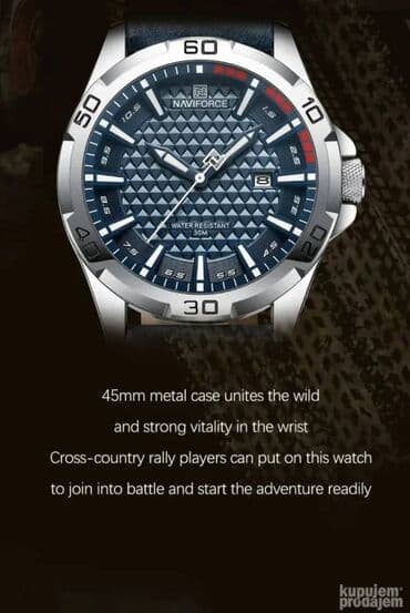zlatne minđuše cena: Classic watch, Male — 3