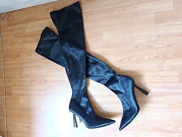 Čizme, 40.5, bоја - Crna