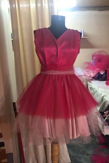 haljine s: XS, bоја - Roze, Večernji, maturski, Na bretele — 1