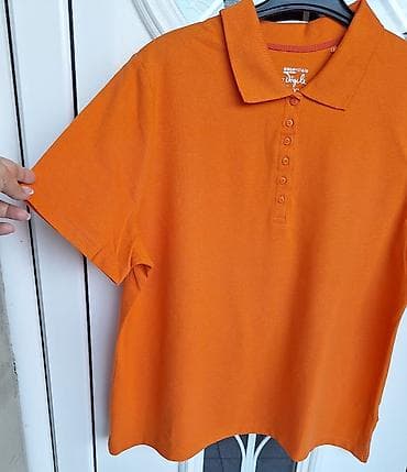 muska jakna s: Majica s kragnicom (polo), veličina XXL. - Boja: narandžasta. - — 3