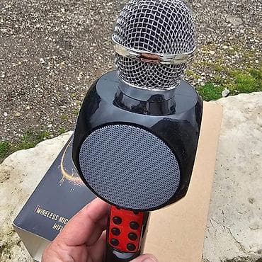 zvucnici jbl: Mikrofon karaoke bluetooth blutut zvucnik MODEL WS 1816 ODNOS CENA — 2