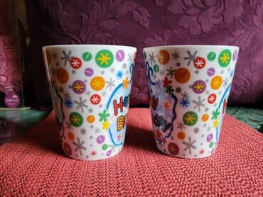 solje za espresso kafu: Solje nove,vintaz porcelanske. Komada 2 u ceni. Visina. 10cm — 3