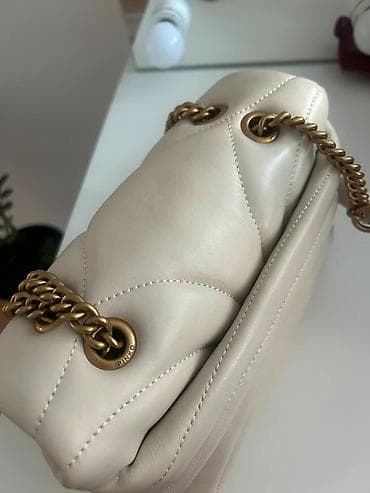 pinko obuca: Pinko torba – - Boja: krem/ivory - Materijal: mekana napa koža sa — 3