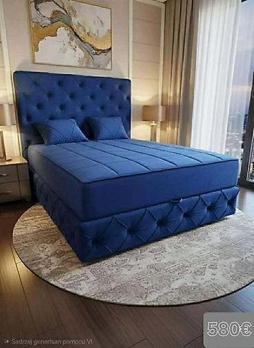 pletene dekice za bebe: ✨ Tapacirani bračni kreveti sa visokim, prošivenim uzglavljem i — 3