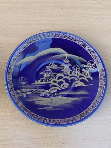 Antikviteti: Lux tacna Kobalt POZLTA Lux tacna Kobalt POZLTA Japan Sa KOBALT — 1