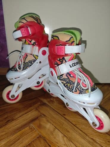 Knjige, audio i video formati: Dečije roleri LOOPER – podesivi broj od 26 do 29 - Brend: LOOPER - — 6
