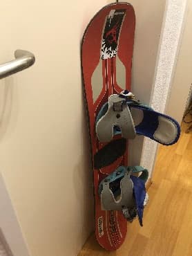 deciji bicikli za devojcice: Snowboard br.14 Burton sa vezovima 110cm, uvoz Svajcarska — 9