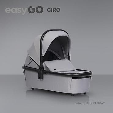 bebi oprema akcija: EUROCART Easy Go Giro 2u1 kolica za bebe – Cloudy Grey (SKU — 6