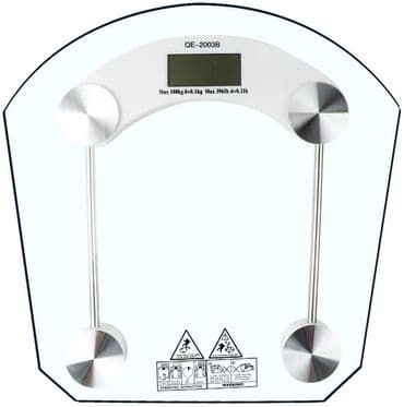 tocilica za sokove: Digitalna vaga od kaljenog stakla Maksimalni kapacitet 150 kg — 2