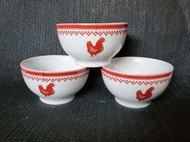 silikonski set za kuhinju: Cinije nove,vintaz za supe,corbe itd. pun porcelan. Komada 3 u — 3