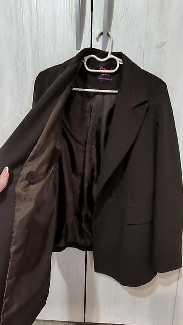 turska obuca perla: Ženski sako Chic – crni, klasičnog kroja - Brend: Chic (Made in — 3