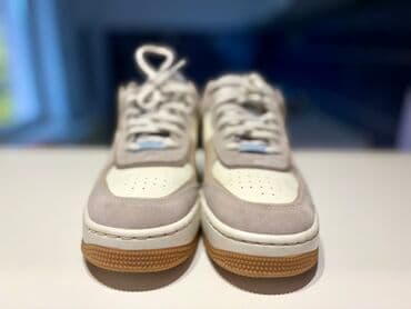 Sandals: Nike, 37.5, color - Beige — 4