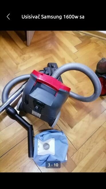 lalafo samsung: Usisivač Samsung 1600w sa platnenom vrećom
Ispravan dobar
 Mirjevo — 5