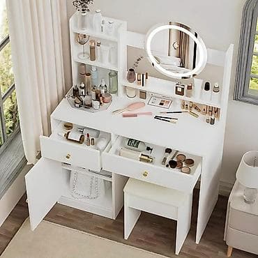 mali radni stol: Pretvorite svoju spavaću sobu ili garderobu u pravi beauty kutak uz — 4