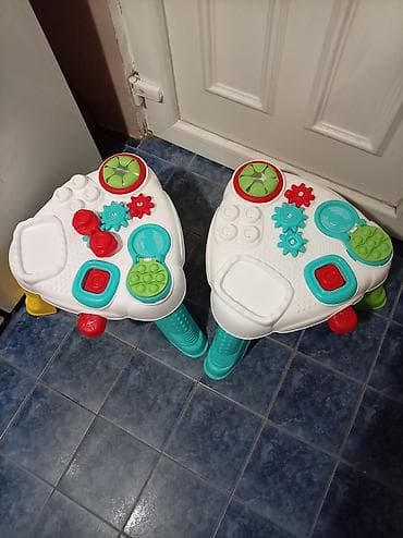 patike bona: Interaktivni stočići za decu – set od 2 komada - Trokutasti stočići — 1