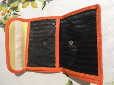 futrola za dokumenta: Ženski novčanik, Materijal: Platno — 4