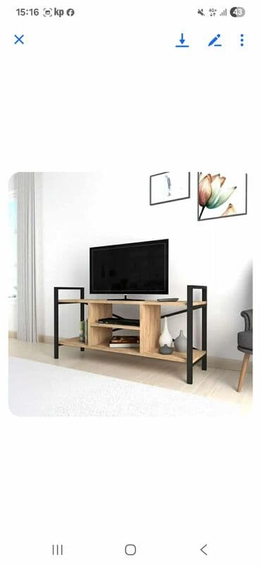 komoda za piće: 9.990 din. Kod: TV komoda Valeri Atlantik Dimenzije: 60x35x120cm — 4