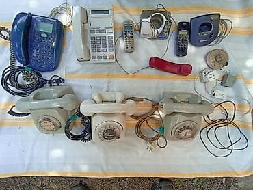 Fiksni telefoni sa slike, cena je za sve sa slike 4000 din na lalafo.rs Fiksni telefoni sa slike, cena je za sve sa slike 4000 din