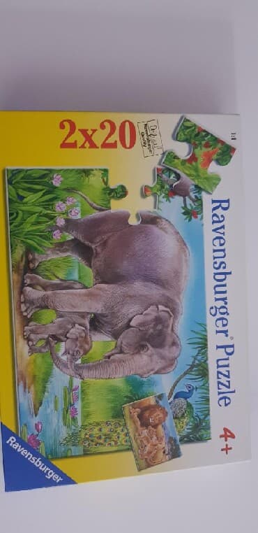 how i met your mother sa prevodom sve epizode: Puzzle ravensburger- 2 slagalice od po 20 delova, na jednoj fali jedan — 2