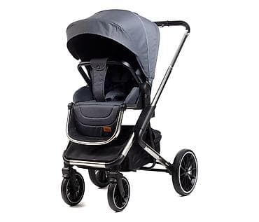 BBO kolica za bebe 3u1 FlexiTrio – GREY (SKU: 6567-GREY-80) Kompletan