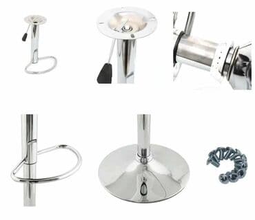 barske stolice uradi sam: ﻿Potpuno nove barske stolice. Moderan dizajn, stabilno postolje! Siva — 2