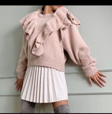 Women's Sweaters, Cardigans: Džemper premekana trikotaža DIVAN model i kvalitet VEL S M L Novo — 6