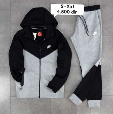 Komplet, 2XL, L, M, Nike, bоја - Siva