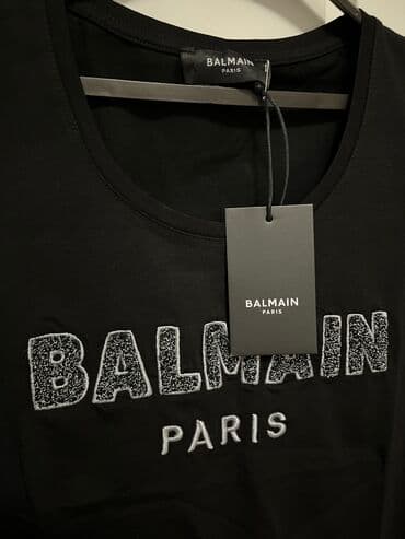 kvalitetna zenska obuca: Balmain, XL (EU 42), Pamuk, bоја - Crna — 2