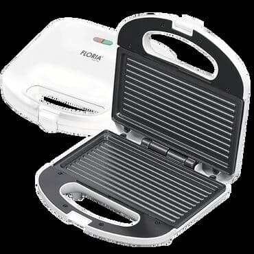 Toster za sendviče 750 W. Za pripremu 2 sendviča u isto vreme. 2 LED