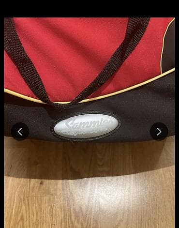 lili torbe: Samsonite torba za trening/putovanja – crveno-crna sa printom — 3