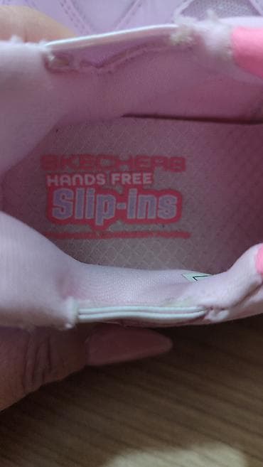 armani patike: Dečje patike Skechers Slip-ins – roze - Model: Skechers Hands Free — 5