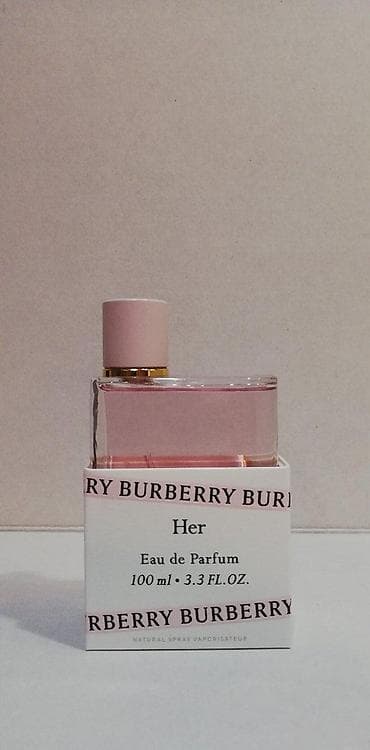 women's secret body mist: BURBERRY HER EDP 100ML TSTR | Burberry Her edp 100ml tstr. Original — 7
