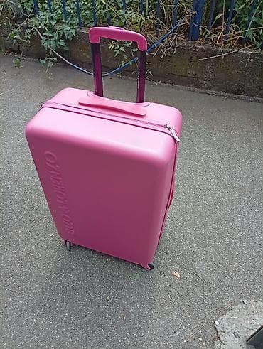 krovni koferi akcija: Tvrdi kofer ENZO & LORENZO – roze OKO. 65 40 25 MIRJEVO - — 2